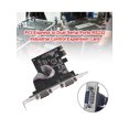 thumbnail image 2 of Tarjeta Expansión JShteea Control Industrial PCI-Express A Puertos Seriales Duales RS232, 2 of 9
