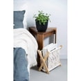 thumbnail image 5 of Magazine Rack Boho Magazine Rack Freestanding Storage Ba, Home Decor, 5 of 5