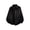 Black, variant on JTieacloth 2026 Men's Large Size Patchwork Solid Color Casual Loose Sleeve Collar Shirt Button Down Shirt for Men Black