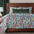 thumbnail image 2 of SIScovers  Gonzo Botanical Print Duvet Set Carnival - Full - 5 Piece, 2 of 5