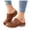 Brown, variant on Clogs for Women 2026 Summer Comfortable Wedge Sandals Breathable Hollow Out Closed Toe Slip On Slippers with Arch Support Green Size 6