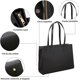 thumbnail image 3 of Bolso Laptop Grande Mujer Bolsa Viaje Piel Impermeable Bolso, 3 of 6