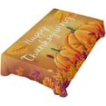 thumbnail image 5 of Coolnut Thanksgiving Pumpkin Tablecloth, Waterproof Washable Polyester Square Table Cover, Durable Tablecloth for Kitchen Dining Table Party Decor, 60"X 108", 5 of 7