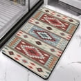 thumbnail image 2 of Bathroom Rugs Boho Bath Mat Non Slip Soft Absorbent Machine Washable Bath Rug Luxury Floor Mat for Bathroom Shower 20x32in, 2 of 5