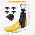 thumbnail image 2 of Universal Shoe Stretcher Adjustable Boot Stretcher Sneaker Shoe Widener Shaft for Left & Right Shoe Expander, 2 of 5