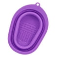 thumbnail image 1 of Cepillo de limpieza de gel Mat Scrubber Herramienta de regalo Fácil de usar Peso ligero para Púrpura, 1 of 8