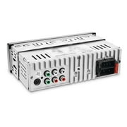 Belva BDMRS5 Single DIN Digital Media Receiver Bluetooth Front USB AUX Input 5 Volt Preamp Outputs
