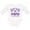 AA-White, variant on Inktastic Epilepsy Awareness Month Ribbon Girls Long Sleeve Baby Bodysuit