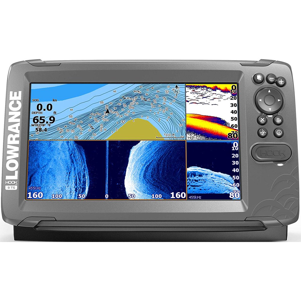 Lowrance HOOK2 7 7inch Fishfinder with TripleShot Transducer and US