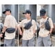 thumbnail image 4 of Riñoneras para hombre Bolsas de mensajero para mujer Entrenamiento Viajes Ocio Correr Senderismo Ciclismo Adepaton Mariconeras y Bolsos para Hombres, 4 of 5