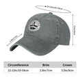 thumbnail image 6 of Midwestern University Downers Grove Hat Adult Adjustable Classic Washed Casquette Cap Hat Baseball Cap, 6 of 8