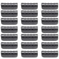 thumbnail image 1 of 50PCS Black Greenhouse Plastic Film Frame Pipe Tube and Film Clip Clamp Connector Kit Garden Tool 20mm, 1 of 5