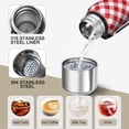 thumbnail image 3 of Christmas 20oz Stainless Steel Thermal Bottle with Tea Filter and Cup Lid, Vacuum Insulated Coffee Mug with 316L Inner Liner, Leakproof Travel Thermos for Office, Commute & Outdoor, 3 of 7