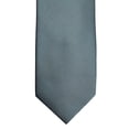 thumbnail image 2 of SpearPoint Apparel Solid Color Zipper Tie, Necktie, Modern Width, Pre-Tied, Adjustable, Discreet Zip-up - 18 inch (Dark Teal), 2 of 3