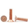 thumbnail image 2 of 10 Piece T2 Purple Copper Countersunk Head Hexagon Socket Screw M3x20mm, 2 of 5