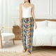 thumbnail image 4 of Balery Fashionable Paisley Pantalones de pijama para mujer, pijamas ultraligeros, pantalones de estar por casa-Small, 4 of 6