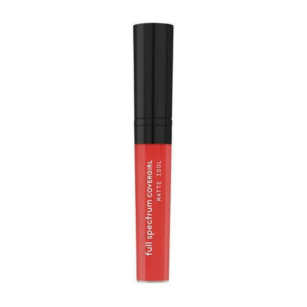 COVERGIRL Full Spectrum Matte Idol Liquid Lipstick, Tyrant