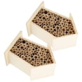 thumbnail image 4 of Bee House, Bee Hotel Wonderful Gift  for Native Pollinator Bees. for Garden Decoration, 4 of 8