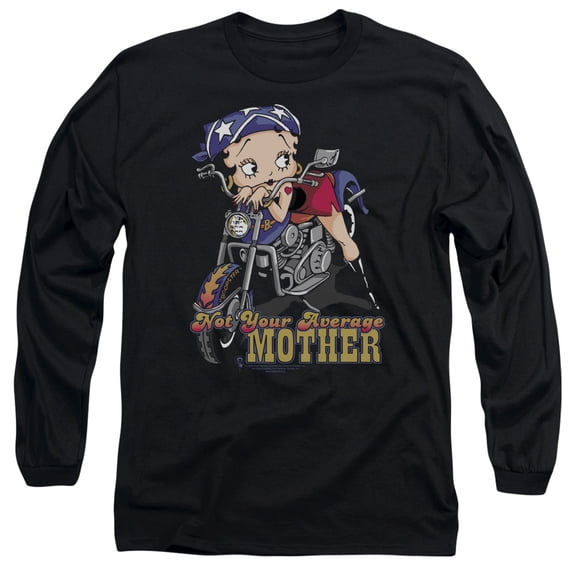 Betty Boop - Not Your Average Mother - Long Sleeve Shirt - Large