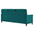 thumbnail image 4 of Modway Ashton Upholstered Fabric Sectional Sofa in Teal, 4 of 7