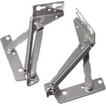 thumbnail image 3 of 1 Pair 80 Degree Cabinet Hinge Full Hinge Lid Furniture Base Spring Hinge, 3 of 5