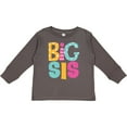thumbnail image 3 of Inktastic Big Sis Announcement New Sister Girls Long Sleeve Toddler T-Shirt, 3 of 5