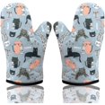 thumbnail image 1 of Guantes de horno, agarraderas, resistentes al calor, paquete de 2, 1 of 4