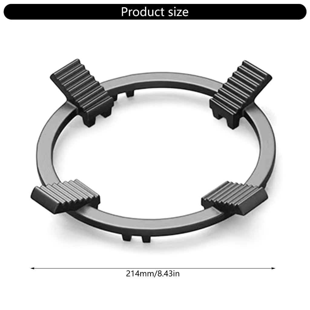 WINDLAND Cast Iron Wok Support Rings Wok Support Stand Gas Stove Rack Accessories
