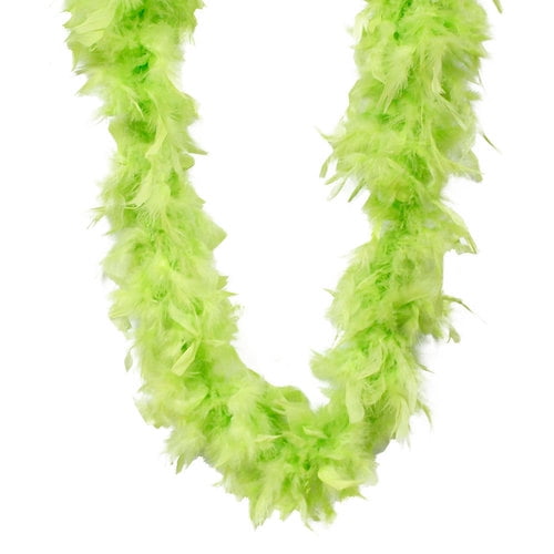 FEATHER BOA 6' CHANDELLE 60 GR LIME GREEN