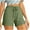 Green, variant on Womens Plus Size Comfy Drawstring Casual Elastic Waist Pocket Loose Shorts Pants Olive Green