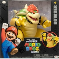 The Super Mario Bros. Movie 7 inch Feature Bowser Action Figure with Fire Breathing Effects