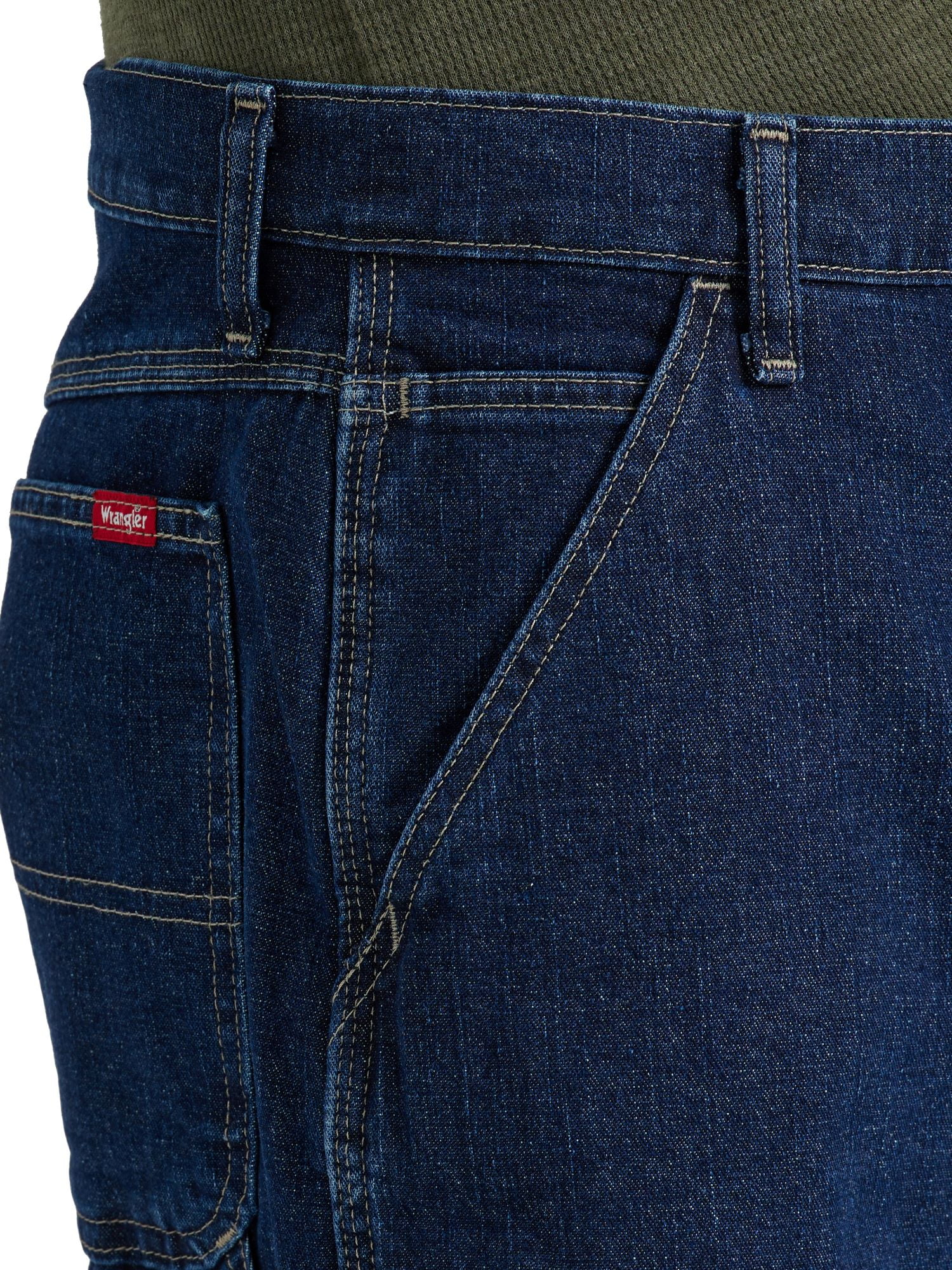 Wrangler Men's and Big Men's Relaxed Fit Carpenter Denim Short (30-50)