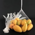 thumbnail image 5 of 100 Pack Reusable Mesh Produce Bags, Large Net Bags for Grocery Shopping & Storage, Washable Organizer for Potatoes, Onions, Seafood & Toys (White), 5 of 6