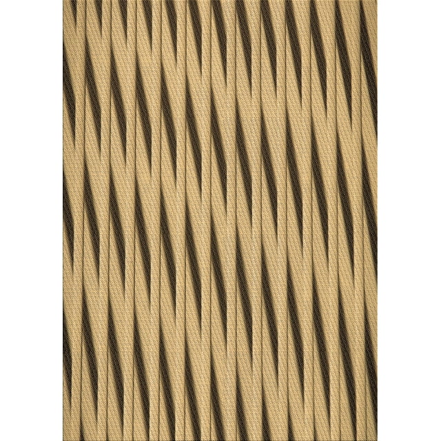 Ahgly Company Tapis d'Intérieur Lavables en Machine, Rectangle Transitionnel Rouge Brun, 7' x 9'