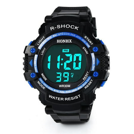 Automatic Mechanical Distinctive Gift Watch Steel Clasp Kids Digital Student Sports Multifunction Wristwatch
