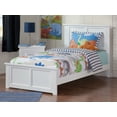 thumbnail image 3 of Madison Traditional Bed with Matching Foot Board in Multiple Colors and Sizes, 3 of 5
