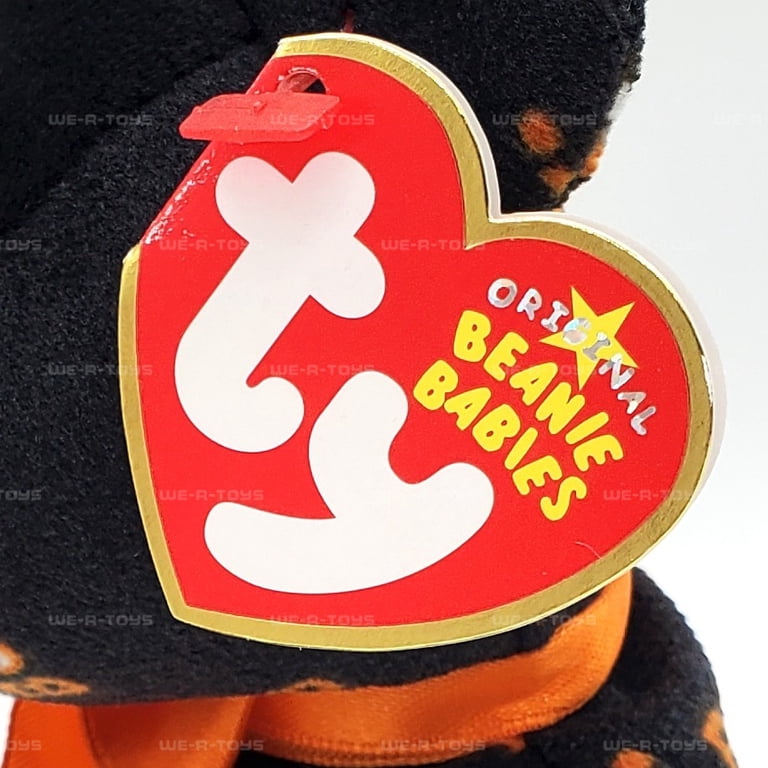 Ty Beanie Babies Yikes the Bear Halloween Plush 2006 Hallmark Gold