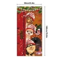 thumbnail image 3 of RuiJiao 90x180cm Christmas Door Cover for Party Decor - Ideal for Indoor & Outdoor Use, 3 of 9