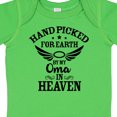 thumbnail image 4 of Inktastic Handpicked for Earth by My Oma in Heaven with Angel Wings Boys or Girls Baby Bodysuit, 4 of 5