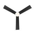 thumbnail image 3 of Axis Indoor and Outdoor 3-Blade Smart Ceiling Fan 52in Bronze with 3000K LED Light Kit and Remote Control, 3 of 7