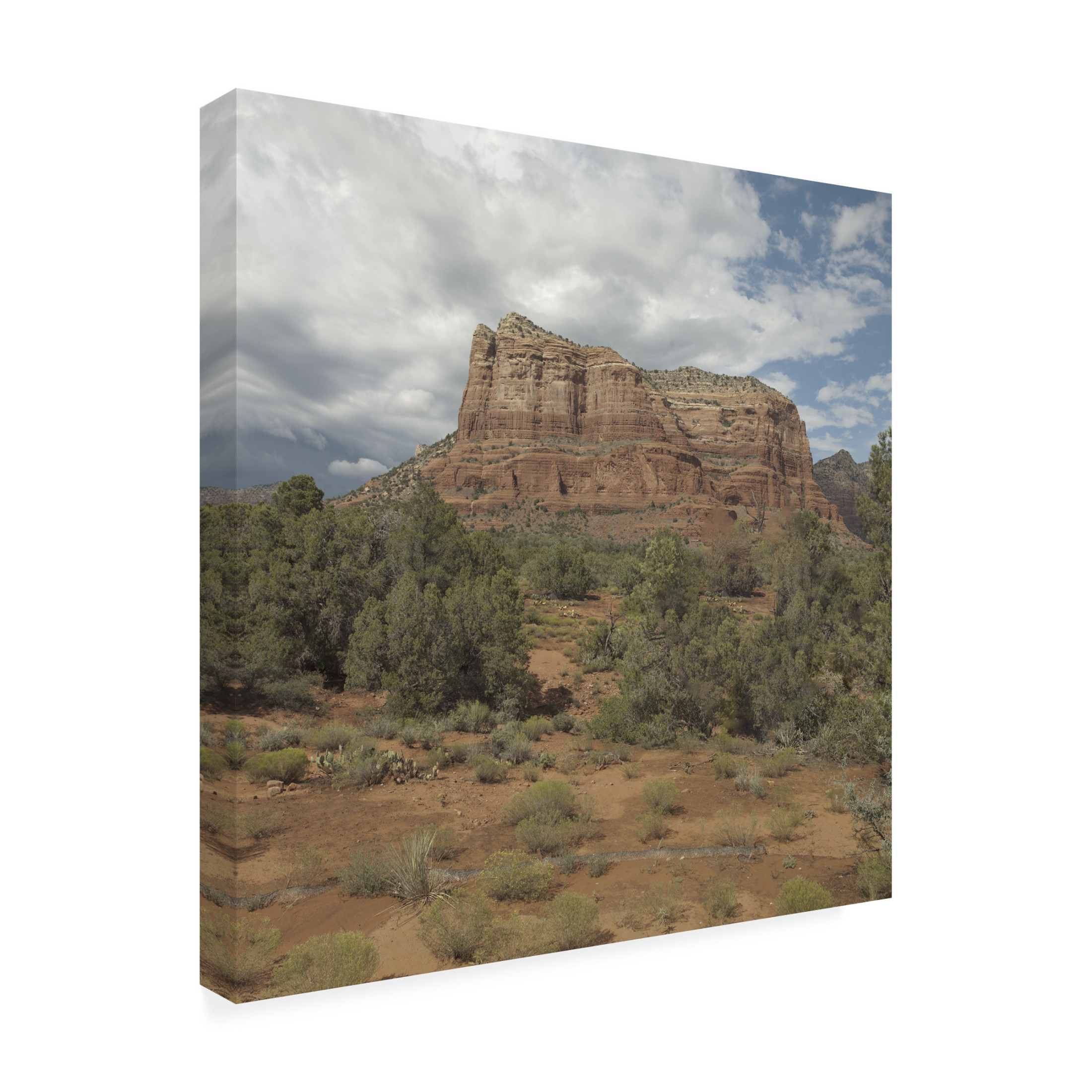 Canvas Wall Art - Decent Exposures 'American Southwest' Wall Art for Living Room, Bedroom, or Office Décor by Trademark Fine Art - 24 x 24 Inches