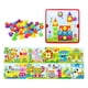 thumbnail image 3 of Juguete a juego de colores, tableros de clavijas de mosaico, actividades de juego, manualidades, 46 botones y 12 imágenes con clavijas para niños de Estilo C CUTICAT Tablero de mosaico, 3 of 8