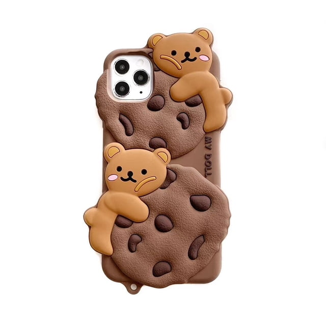 Funda de teléfono con dibujos animados en 3D, carcasa trasera de silicona suave a prueba de golpes para Iphone 11, 12, 13 Pro Max, 12Mini, X, Xs Max, Xr, 7Plus, 8Plus, Se2020 Fivean unisex