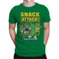 thumbnail image 2 of Officially Licensed Van Holten's Pickles Snack Attack! Men's T-shirt, 2 of 3