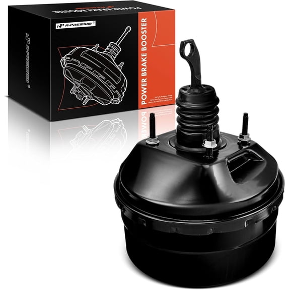 A-Premium Vacuum Power Brake Booster Compatible with Ford Mustang 1994-1995/1999-2004, 3.8L 5.0L, Without Master Cylinder