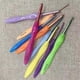 thumbnail image 2 of 9-Pack New Candy Color Crochet Hooks Non-Slip Crochet Hooks Colored Knitting Sticks Sweater Yarn Toothbrush Handle Crochet Hooks, 2 of 4