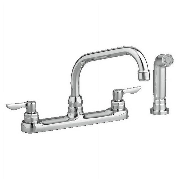American Standard Monterrey Top Mount 2-Handle Commerical Kitchen Faucet in Chrome