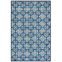 SAFAVIEH Four Seasons Dionne Geometric Area Rug, Blue, 8' x 10'