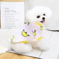 thumbnail image 4 of Ropa para perros de dos patas de lana para otoño e invierno, ropa para perros con estampado casual lindo y multicolor para cachorros, 4 of 6