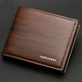 thumbnail image 4 of zttd mens fashion leather id card holder billfold purse wallet handbag a, 4 of 7